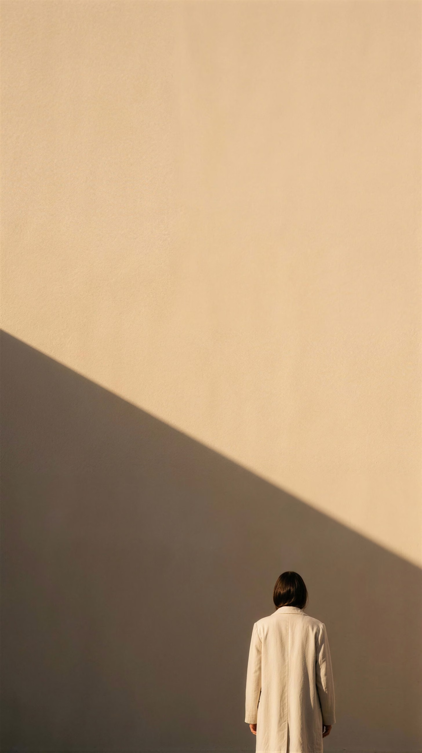 Coat Shadow Wall, a campaign image in 9:16 format
