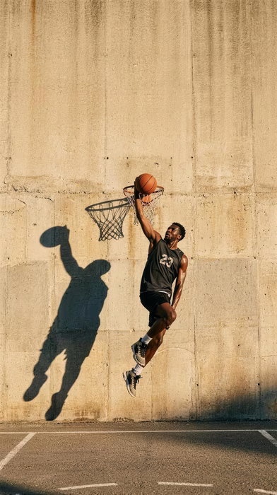 Court Jump, a sport image