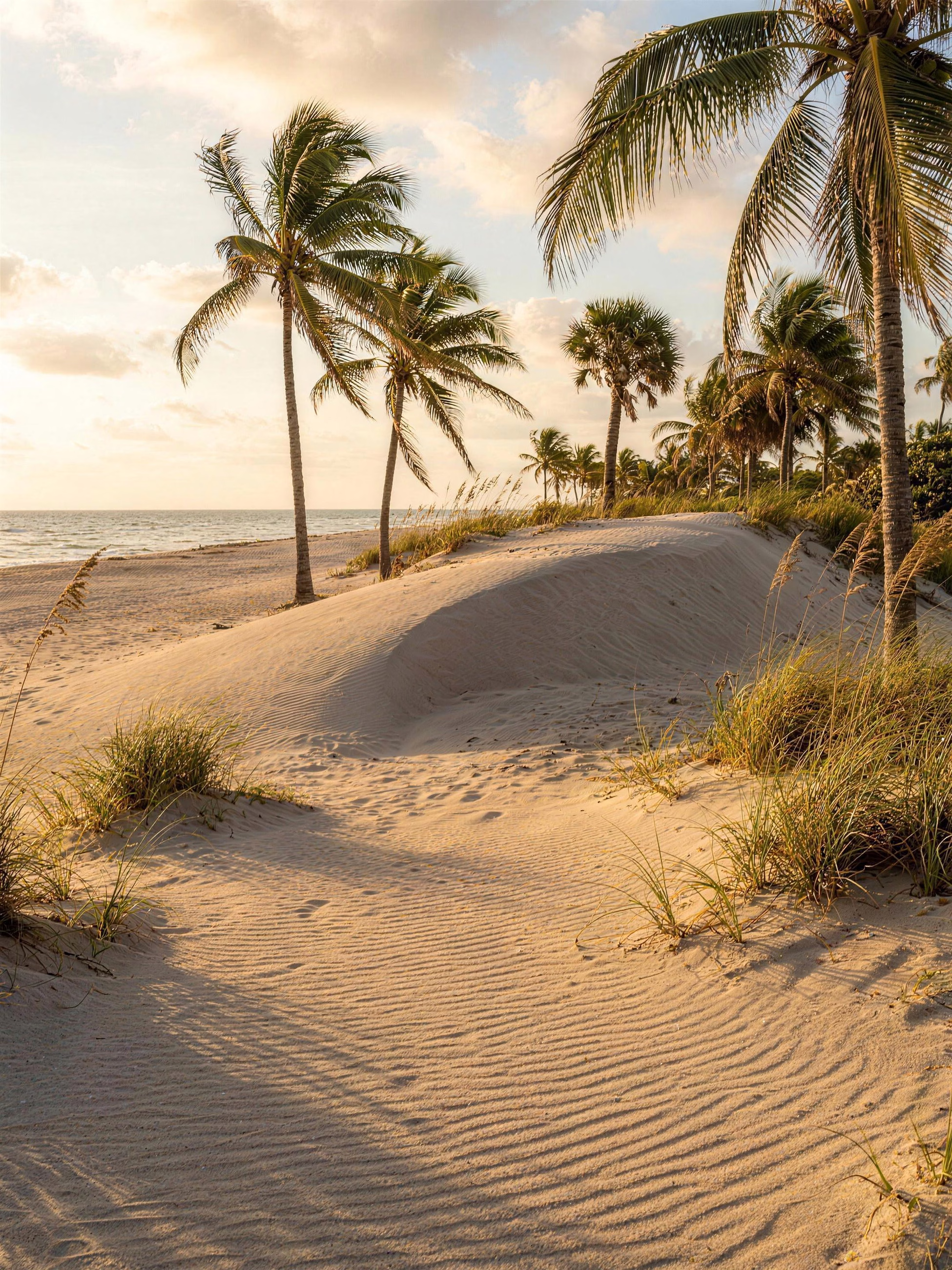 Dune Palms, a nature image in 9:16 format