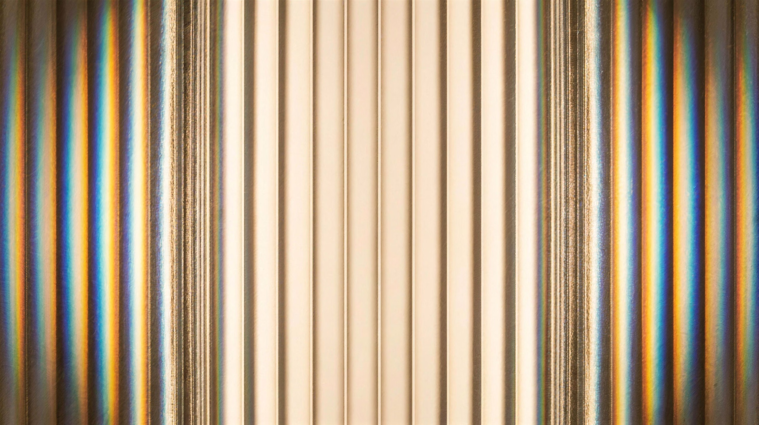 Fluted Glass, a glass image in 16:9 format
