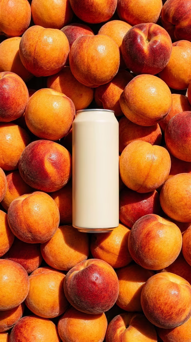 Peach Can, a campaign image