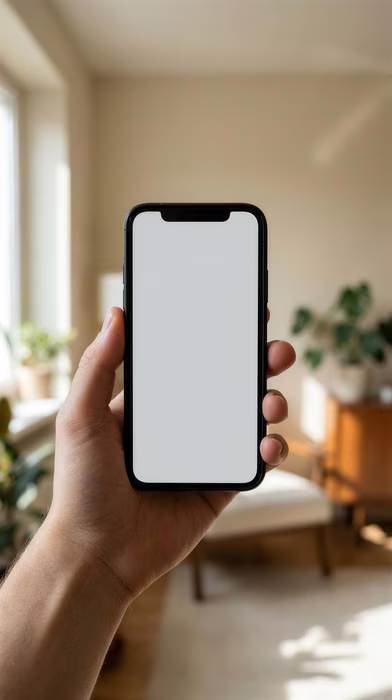 Phone Vertical, a mockup image