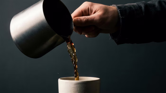 Pour Steel, a lifestyle image