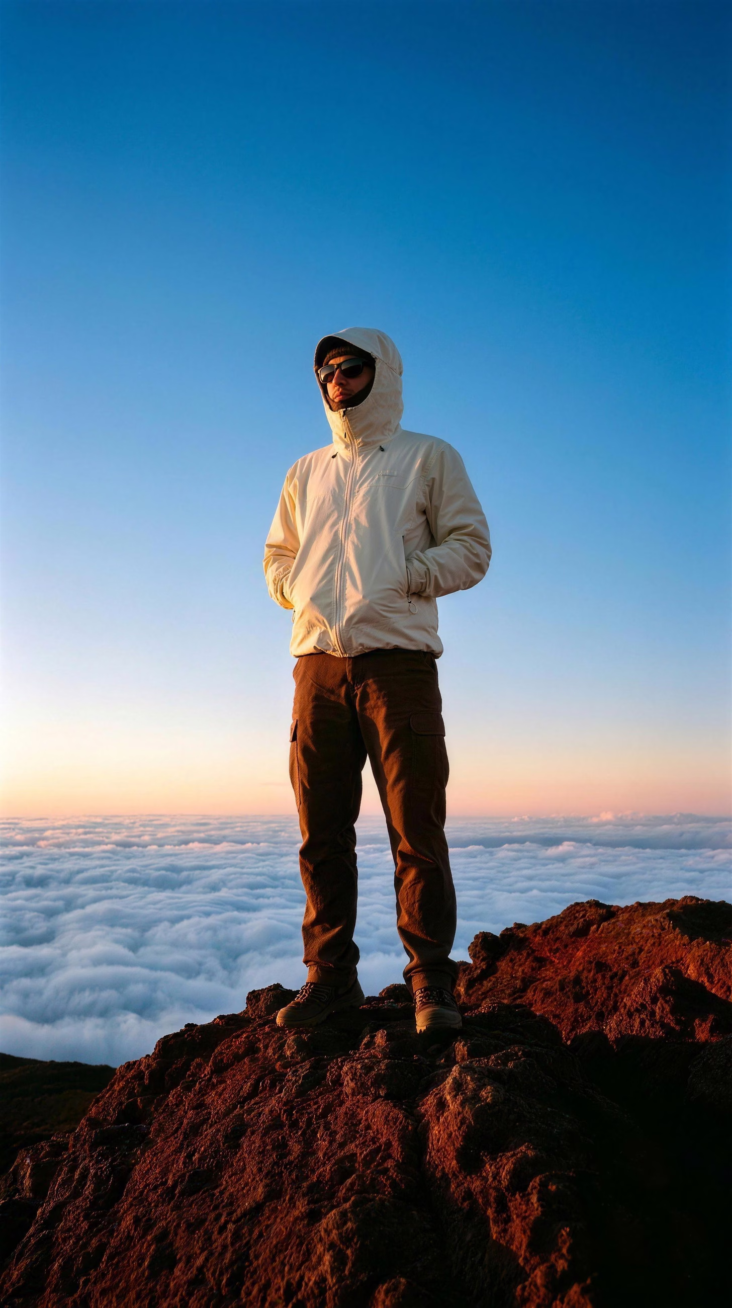 Ridge Standing, a campaign image in 9:16 format
