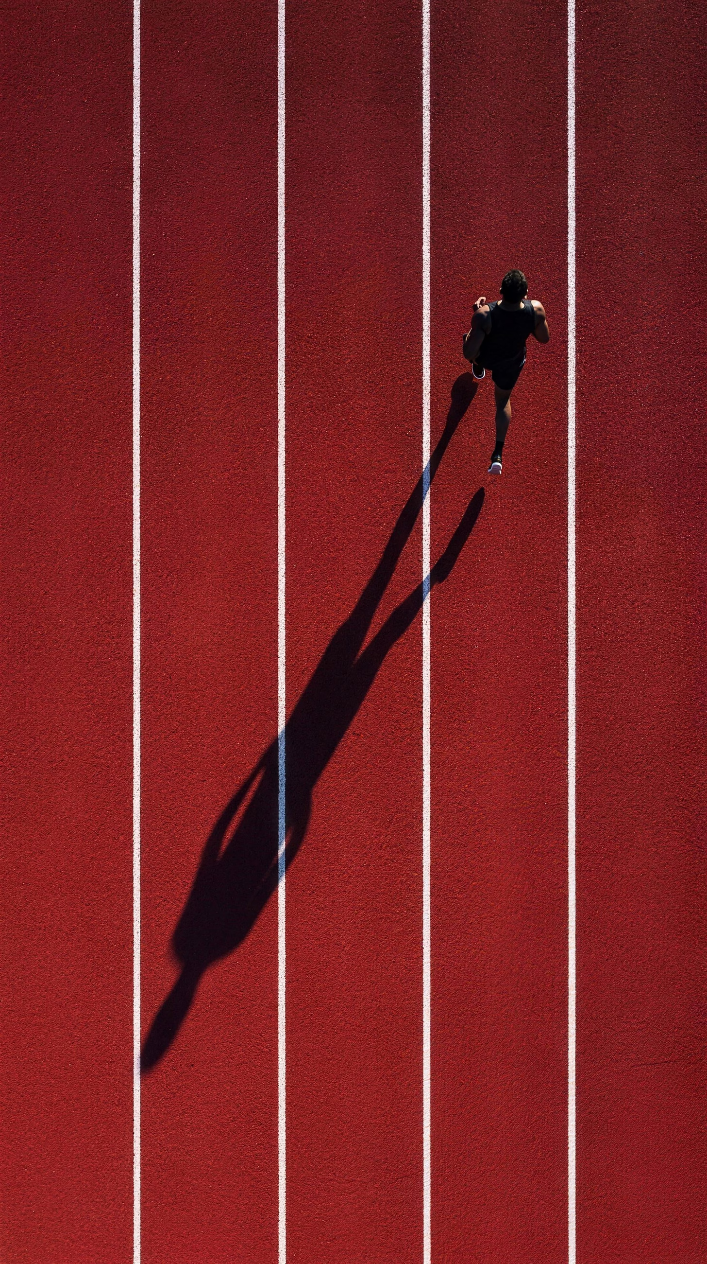Track Overhead, a graphic image in 9:16 format