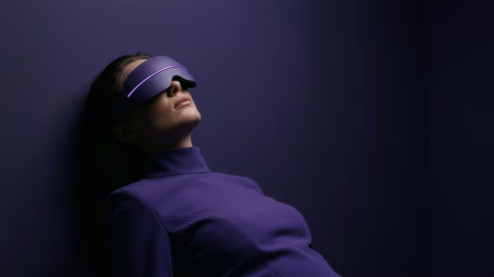 Violet Recline, a signature image