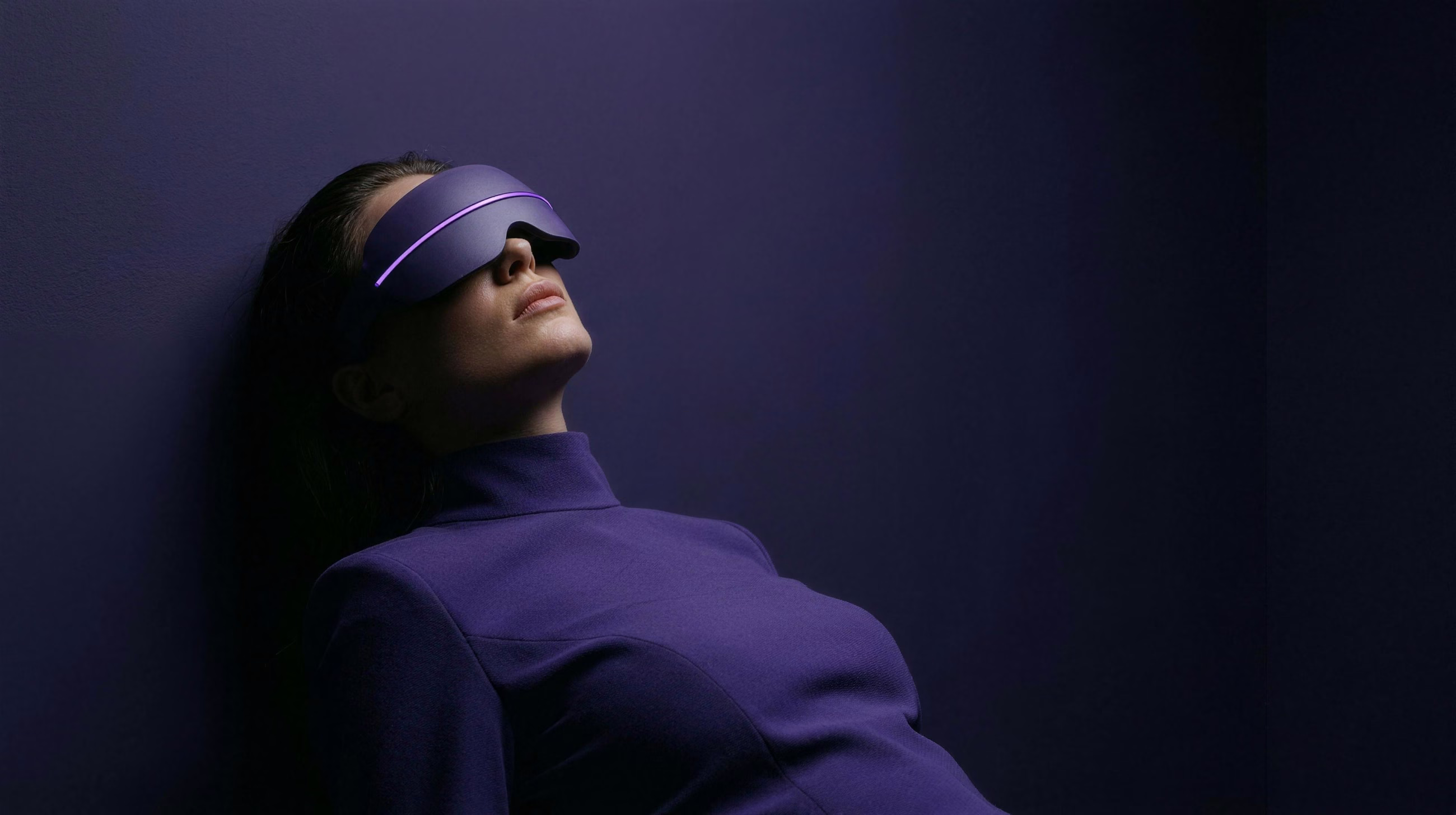 Violet Recline, a signature image in 16:9 format