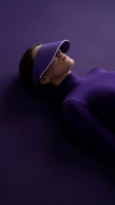 Violet Upright, a signature image